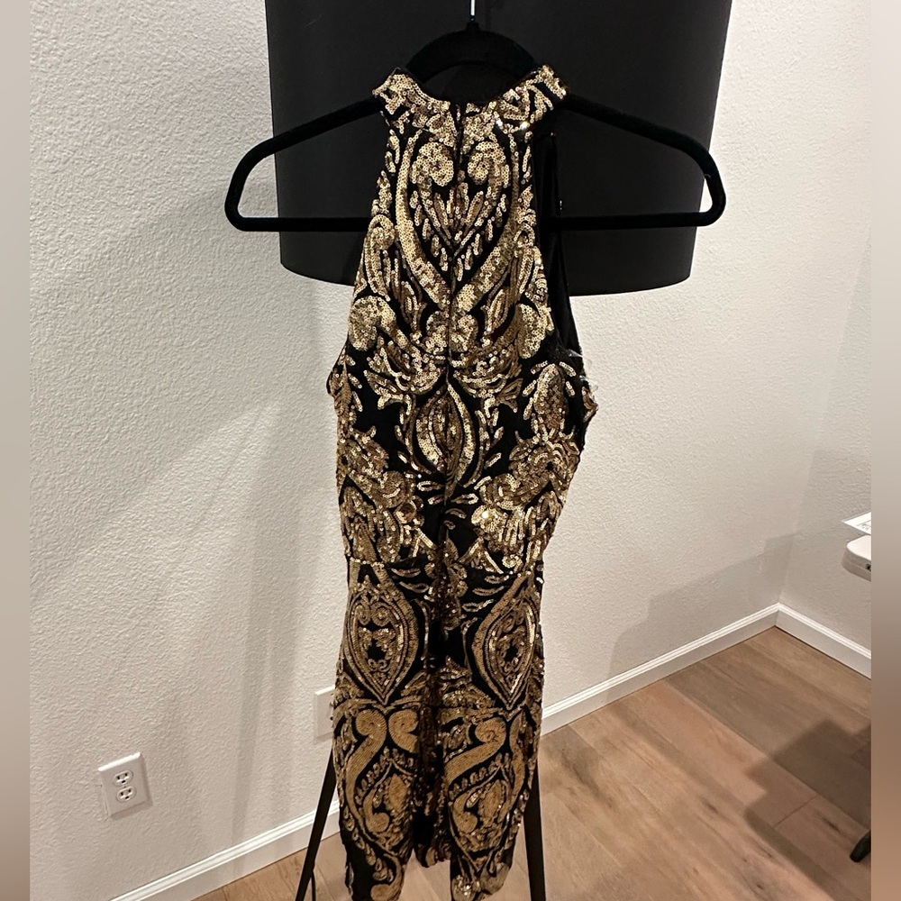 New Black & Gold dress sequins